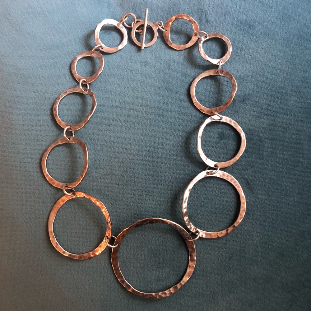 Sterling Silver Toggle Neclace